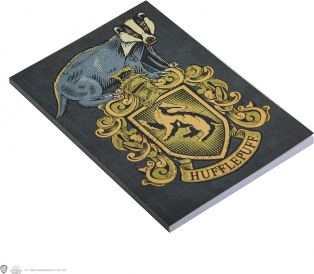 Bloc-notes ligné Harry Potter Poufsouffle