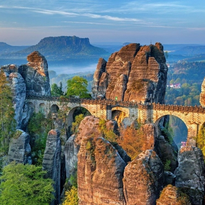 Puzzle Pont de Bastei 500 pièces