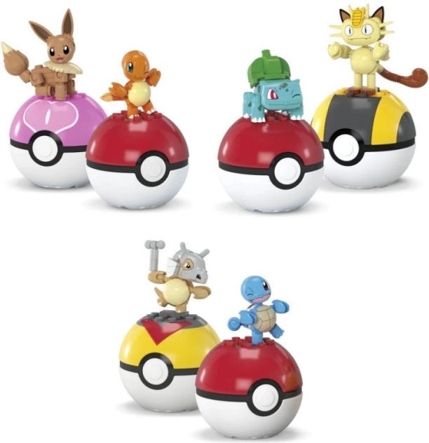 Kit de Construction Mega Pokémon – Squirtle et Cubone
