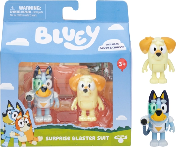 Ensemble de figurines Bluey 2 pièces