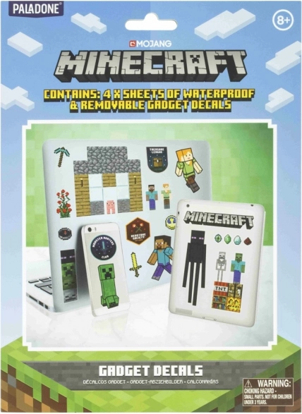Autocollants à motif Minecraft