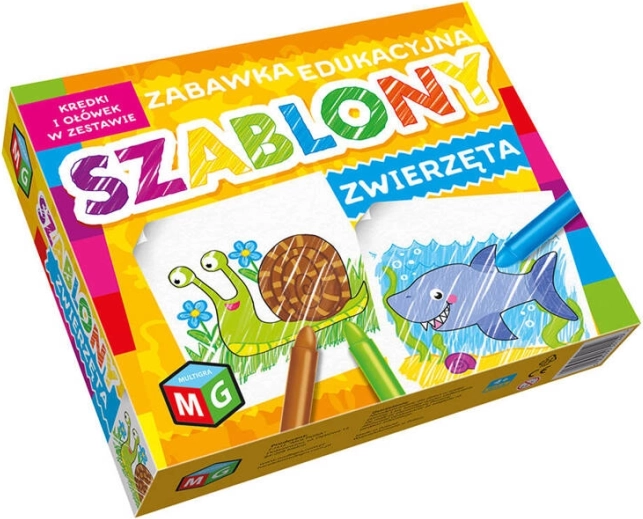 Gabarits Animaux set de crayons KS0560