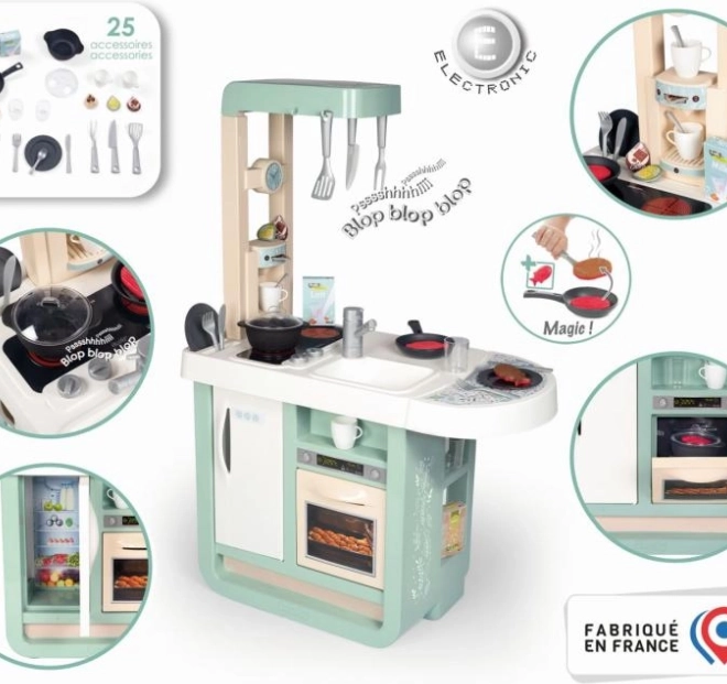 Cuisine pour enfants Bon Appetit Cherry bleu et blanc