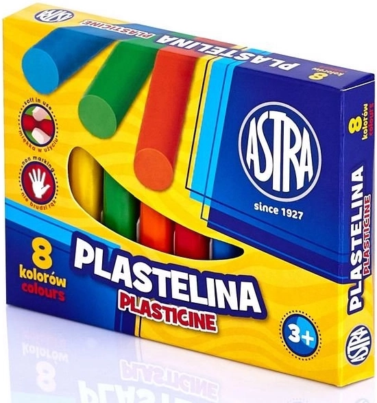 Pâte à modeler créative Astra 8x13g