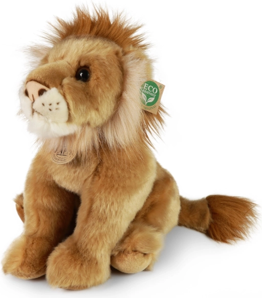 Lion en peluche écologique 30 cm