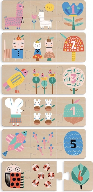 Vilac Puzzle Bois Maman et Petit