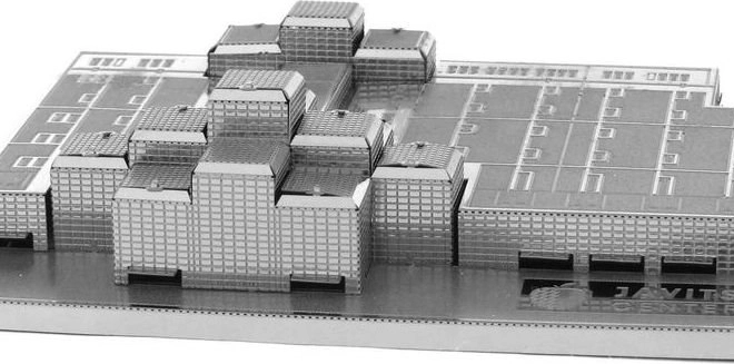 Metal Earth puzzle 3D Jacob Javits centre de congrès