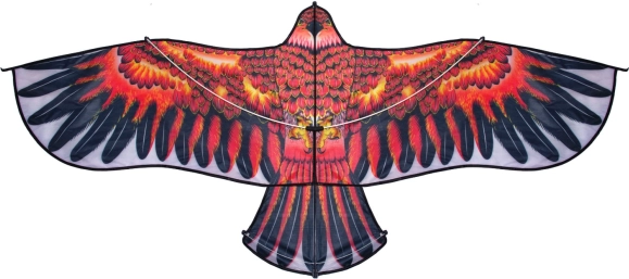 Grand cerf-volant aigle 160 cm avec ligne