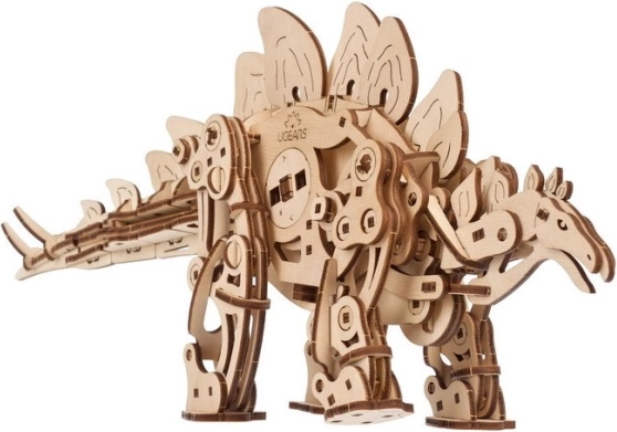 Puzzle mécanique en bois stégosaure