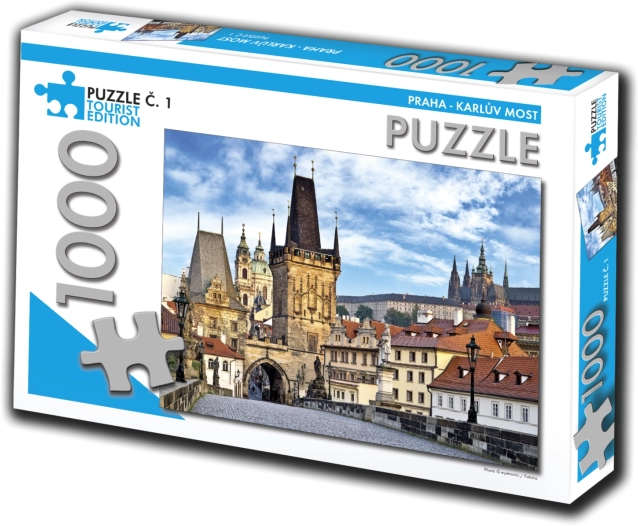 Puzzle touristique Prague - Pont Charles 1000 pièces