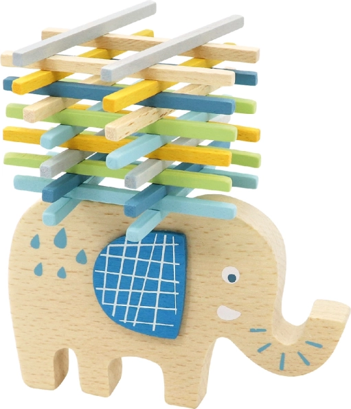 Bino jeu d’équilibre éléphant
