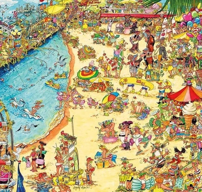 Puzzle Farniente Côtière 1000 pièces