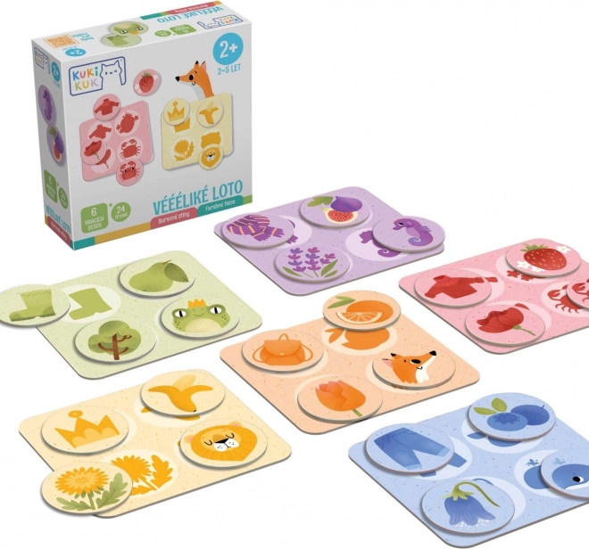 Véééliké loto – ombres colorées