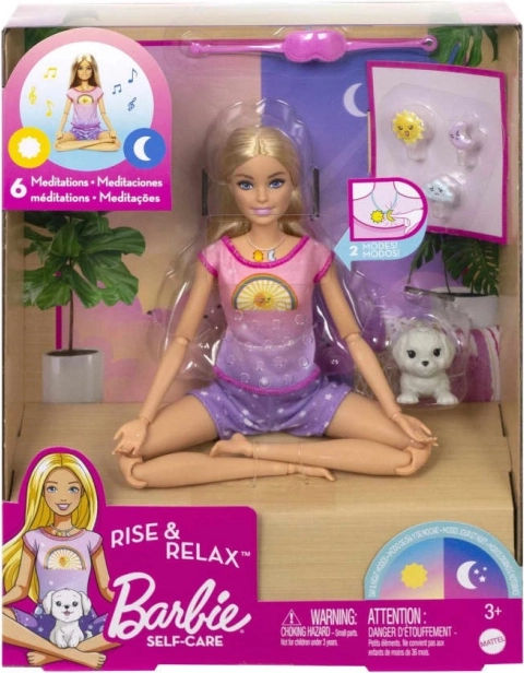 Poupée Barbie Wellness de méditation avec sons