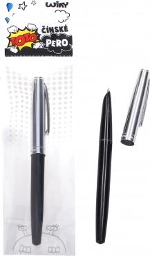 Stylo bille avec recharge bleue