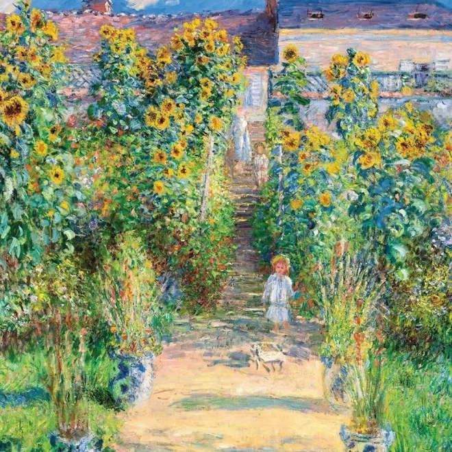 Série Musée de Puzzles ART PUZZLE : Le jardin de l'artiste à Vétheuil 1000 pièces