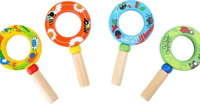 Loupe en bois small foot pour enfants