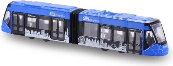 Tramway Siemens Avenio en métal bleu