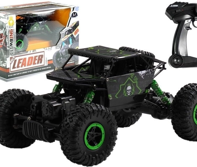 Voiture télécommandée 4x4 verte