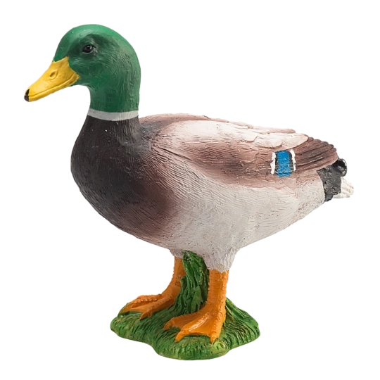 Figurine réaliste de canard colvert