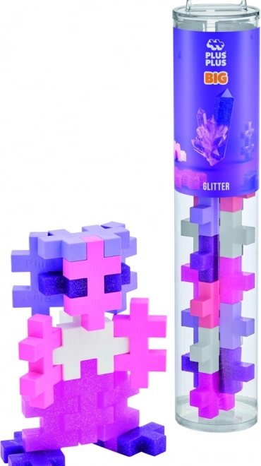 Plus-Plus BIG blocs étincelants - 15 pcs