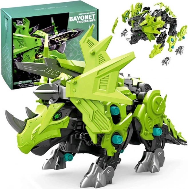 Modèle mobile de robot mécanique Triceratops