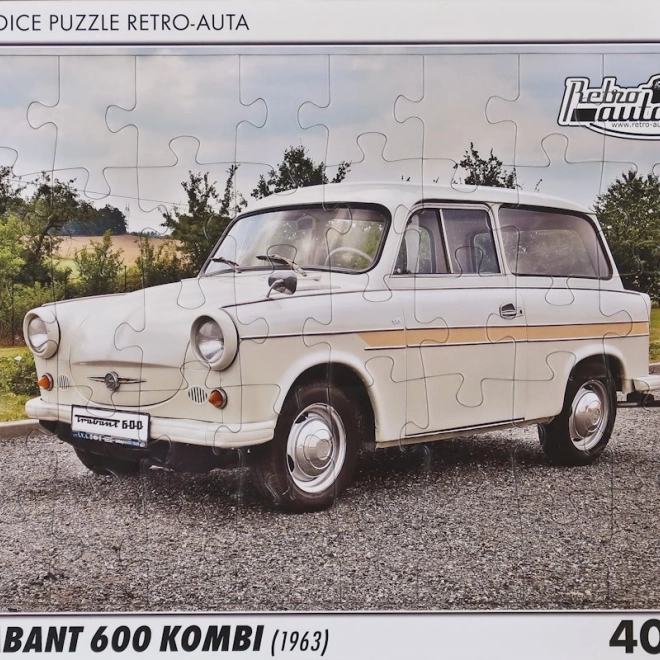 RETRO-AUTA Puzzle n°70 Trabant 600 Kombi (1963) 40 pièces