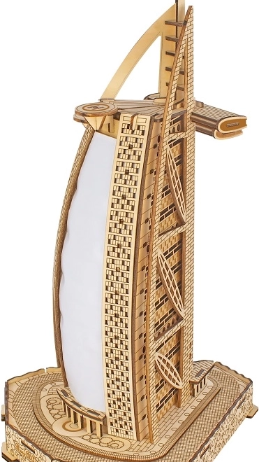 Puzzle 3D en bois Burj al-Arab