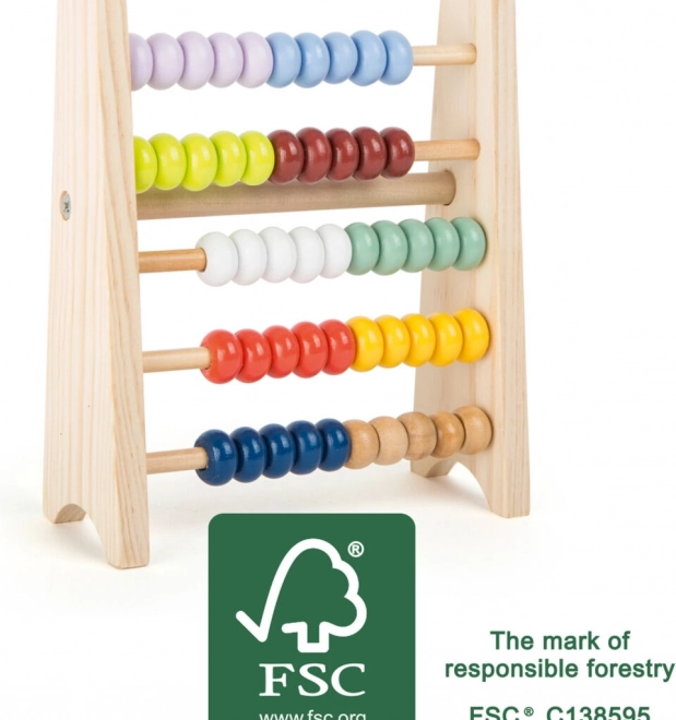 Abacus en bois small foot Educate
