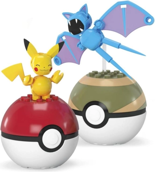 Jeu de construction Pokémon Pikachu et Zubat
