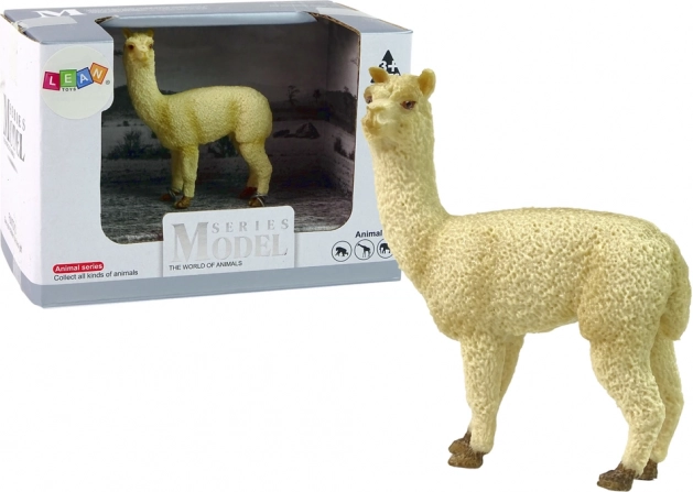 Figurine de collection lama adulte animaux