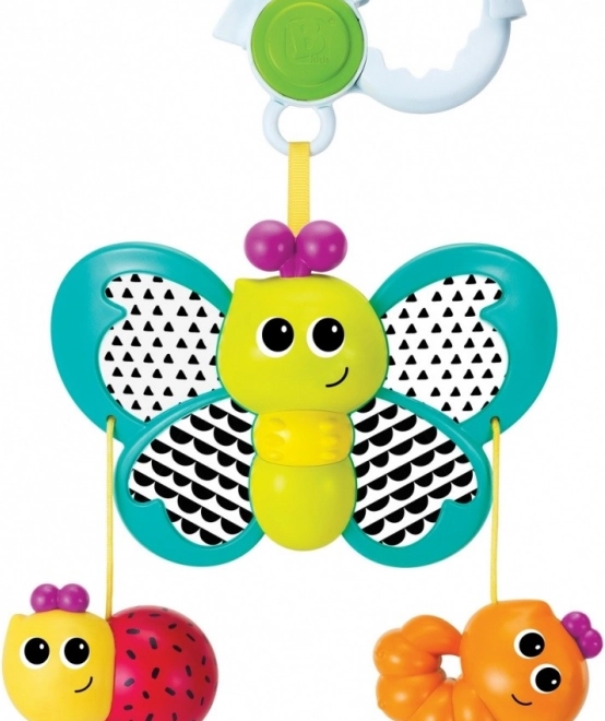 Papillon avec pendentif à suspendre
