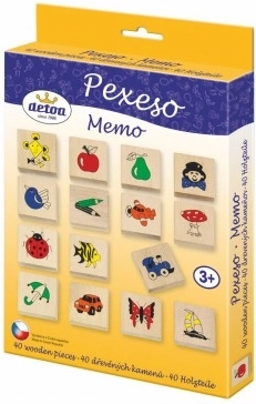 Detoa pexeso en bois