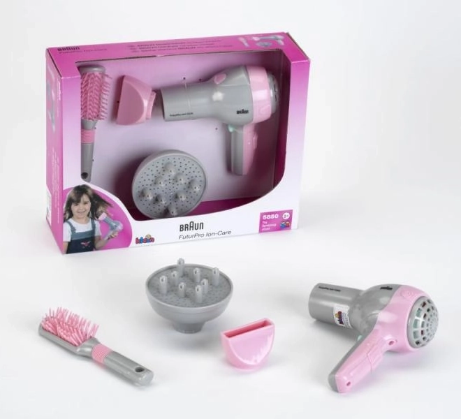 Sèche-cheveux pour enfants Braun avec diffuseur et brosse