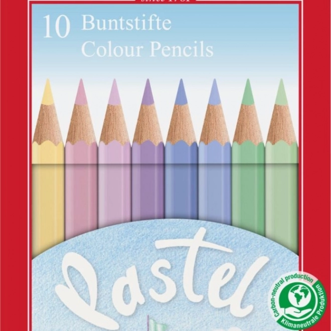 Crayons de couleur Faber-Castell Pastel 10 couleurs
