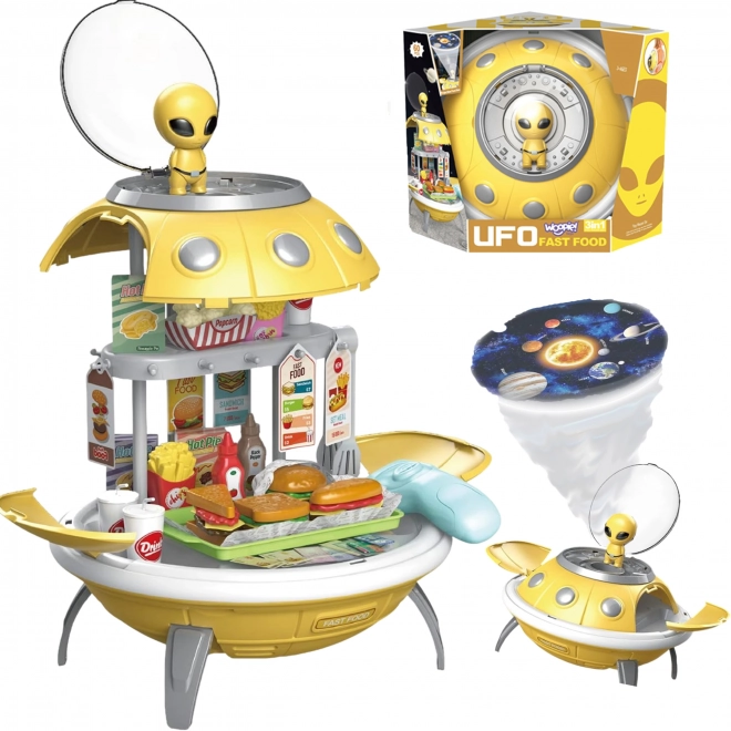 Woopie UFO restauration rapide 3v1 jouet