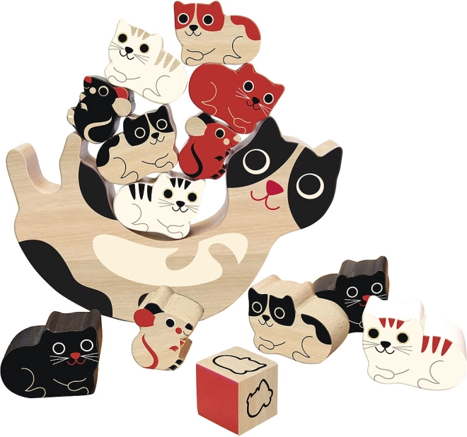 Jeu d'équilibre Chats