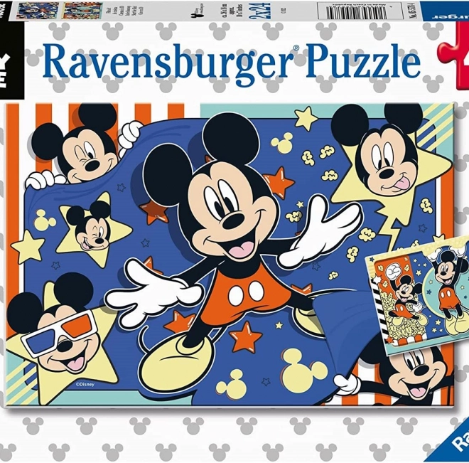 Puzzle Ravensburger Mickey Mouse 2x24 pièces