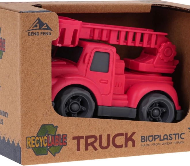 camion de pompiers écologique en bioplastique pour enfants dès 18 mois
