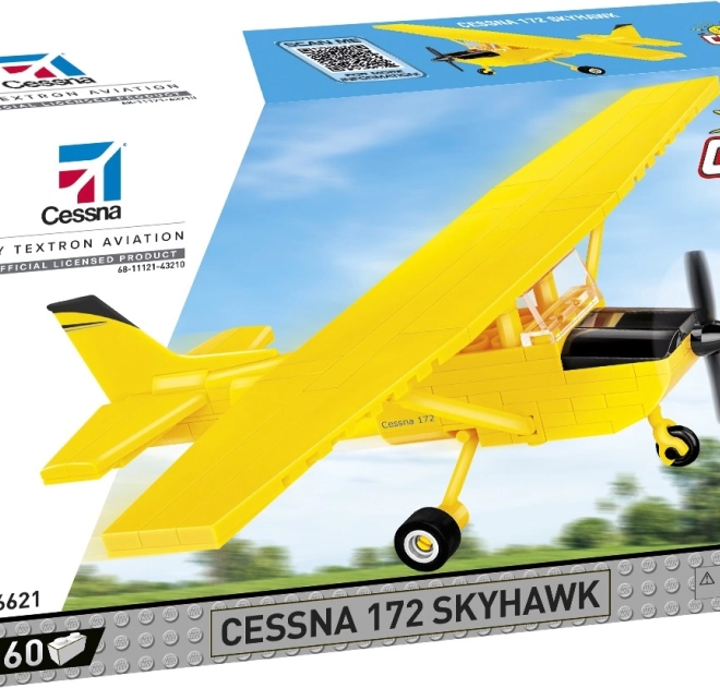 Cessna 172 Skyhawk kit de construction jaune