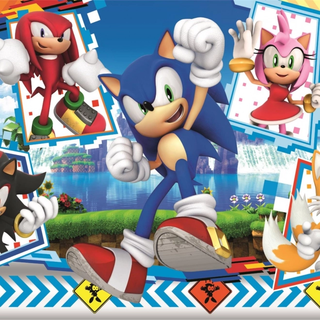 Puzzle Sonic 24 pièces Maxi pour enfants
