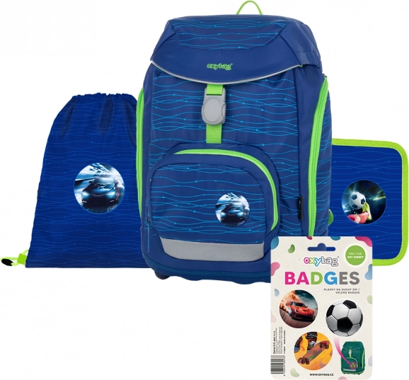 set scolaire OXY Sherpy Blue 4 pièces
