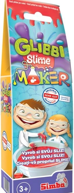 Glibbi Slime Maker – poudre pour slime de bain, 3 couleurs