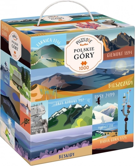 Puzzle Puzzlove Montagnes Polonaises 1000 pièces