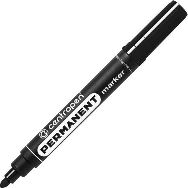 Marqueur permanent Centropen noir 2,5 mm