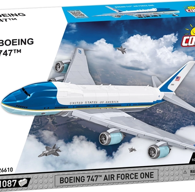 Jeu de construction COBI BOEING 747 Air Force One, 1:144, 1087 pièces