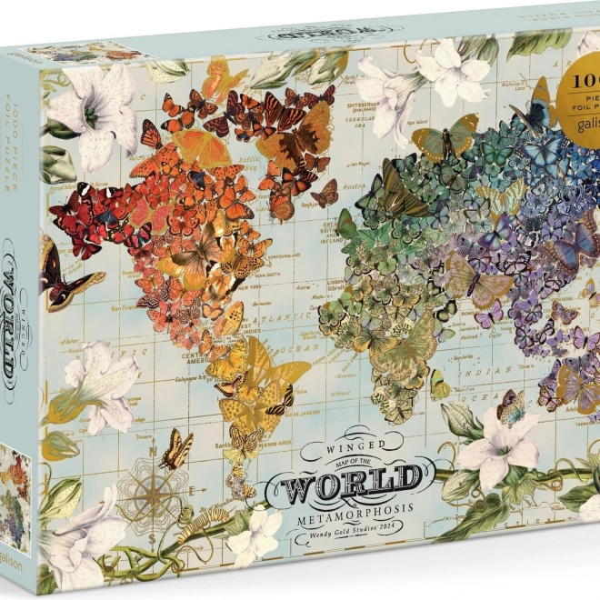Puzzle Métamorphose Ailée 1000 pièces