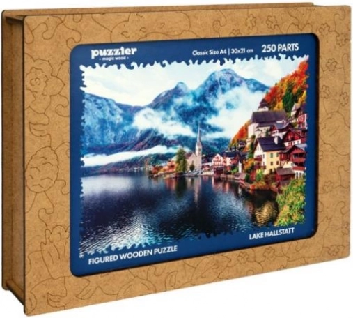Puzzle en bois Lac de Hallstatt 250 pièces