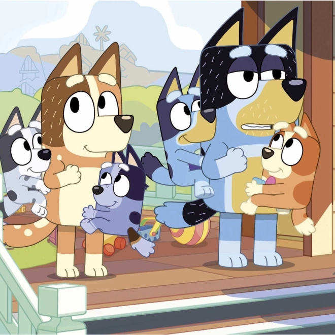 Educa puzzle en bois Bluey 100 pièces