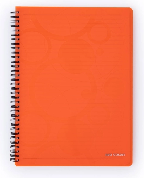 Bloc-notes à spirale A5 Neo Colori orange